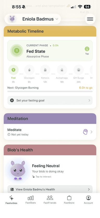 SteadFast App Screenshot 2